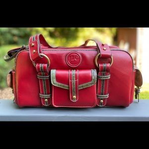 Jill e leather camera bag